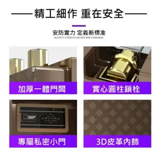 【YOUP優品】焊斧 大型全鋼機械密碼鑰匙45CM保險櫃(保險箱 保管箱 保險櫃 家用 商用 密碼鎖 防盜)