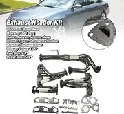 Artudatech Header Manifold Exhaust fit for Ni-ssan Altima VQ35DE V6 3.5 2002 2003 2004 2005-2006 Manual Models
