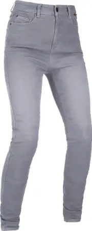 Richa Second Skin Ladies Motorcycle Jeans, grey, Size 46 for Women