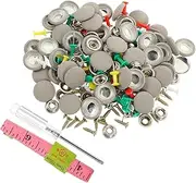 Cabilock 50Sets Car Headliner Repair Kit Durable Push Pin Buckle and Screw for Auto Interior Ceiling Fixing Suitable for Cars Trucks Buses and More