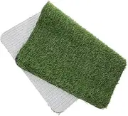 Abaodam Artificial Grass Outdoor Rug Artificial Turf Door Mat for Garden Dog Training and Play Area Low Maintenance Realistic Fake Grass Floor Mat