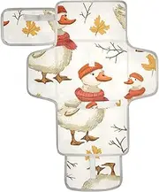 Reusable Baby Changing pad with Tissue Pocket Diaper Changing pad Travel for Moms, Dads