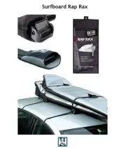 Soft Roof Racks - Ocean & Earth Rap Rax - Surf board roof racks