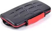 SD Card/SDHC Card/SDXC Card Storage Box with Convex Design, Protective Fittings for Memory Card
