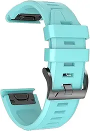 [ISOUDE] Watchbands For Garmin 22/26mm Fenix 6 6X Pro 5 5X Plus 3HR 935 Smart Watch Silicone Band Fenix 7X 7 6X Quick Easyfit Wrist Strap