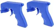 Alipis 2pcs Spray Painting Tools Painting Tool Handle Aerosol Can Trigger Handle Painting Control Sprayer Handle Spray Can Handle Attachment Spray Trigger Handle Blue Plastic