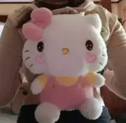 Sanrio Hello Kitty Kawaii Soft Pink Plush Backpack Purse