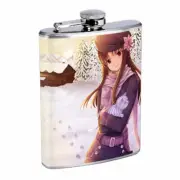 Winter D8 8oz Stainless Steel Hip Flask