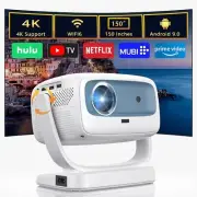 Auto Focus 500 ANSI 4K Support Projector with Bluetooth WiFi Built in