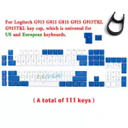 for Logitech G813/G815/G913TKL A full Set Keyboard Replacement Two-color keycaps