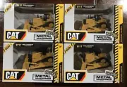 Lot of 4 CAT Metal Machines 1:63 Scale D11T Bulldozer w/ Diecast Parts NIB LOOK!