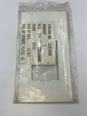 Bell Systems 191C-58 White Telephone Backboard Wall Plate