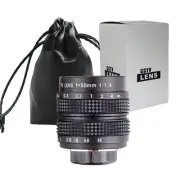 50mm f/1.4 C Mount 2/3" CCTV Lens Body Black for M4/3 NEX P/Q FX EOS M N1 mount