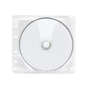400 CD DVD Blu-Ray Disc Double Sided Wallet Refill Plastic Sleeve Insert