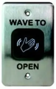 MMTC MS41S Touchless Magic Switch Wave To Open Contactless Fits Single Gang Box