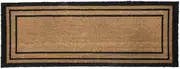 J.Elliot PVC Backed Ranchslider Rectangular Lines Printed Coir Door Mat, 120 cm Length x 40 cm Width