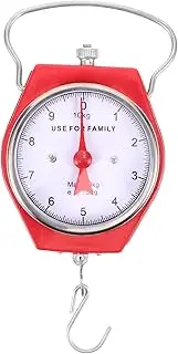 [BESPORTBLE] Fishing Scale Luggage Scale Crane Digital Scale Hanging Weight Scale Fish Scale Kitchen Hanging Scale Market Meat Scale Electronic Weighing Scale Electronic Hook Scale Metal Red