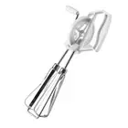 Rotary Manual Hand Whisk Egg Beater Mixer Blender Stainless Steel Kitchen6195