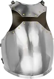 [MEDIEVAL CRAFT] Steel and Leather Warrior’s Cuirass – 16 Gauge Steel - Large