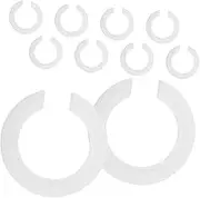 ERINGOGO Versatile Lamp Shade Adapter Ring to E14 Lamp Retainer Holder for Parts Hardware