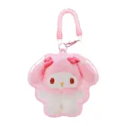 Sanrio Nuitori Plush Pitatto Friends My Melody Character Shaped Pass Case NEW