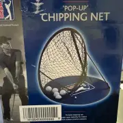 Pop-Up Portable Indoor Outdoor Golf Chipping Net PGA Tour NEW
