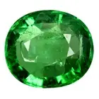 1.04 ct Impressive Oval Cut (7 x 6 mm) Tanzania Green Tsavorite Garnet Gemstone