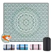 60x80 Picnic Blankets Waterproof Sandless Folding Outdoors Camp Excersise Rug...