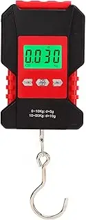 [NDNCZDHC] Digital Hanging Scale, Weight Scale Portable LCD Display Hanging Weight Scale Hanging Scale Waterproof Fishing Accessories with S Shape Hook 50kg