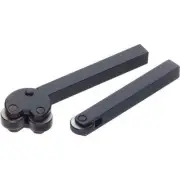 Knurling Tool Set of 2 Single Knurl Tool & Knurling Tool Pivot Head for Lathe Do