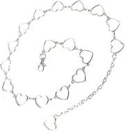 [VALICLUD] Unique Fashion Love Waist Chain Hollowed Decorative Trouser Chain for Women