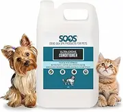 Pet Conditioner Ultra Crème Natural Dead Sea Minerals Smoothness Polish Deeply Absorbing with Vitamins Essential Oils Natural Ingredients for Dogs and Cats - 1 Pack (4L)