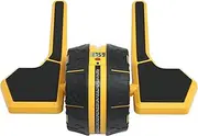 SNODE Ab Roll Wheel with Build in Spring Steel Sheet, 3 Levels Resistance Automatic Rebound Abdominal Wheel with Display, Smoothier Resistance, Ultra-wide Wheels, Knee Pad, Longer Service Life