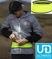 ULTIMATE DIRECTION trail run belt pole carry stretch mesh phone pocket naked SM