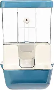 Automatic Food Dispenser, Automatic Food Bowl for Chinchillas | Large Capacity Storage Bowl for Parrots Ferrets Pigeons Hedgehogs