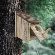 Bird House for Outside Outdoors Bird Nesting Box for Throstle Finch Swallow