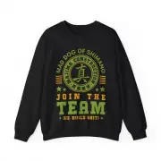Majima Construction Vintage Crewneck Sweatshirt. Yakuza Games. Like A Dragon.