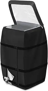 Hot Tub Cover for Lazy Spa | Hot Tub Spa Heater Pump Cover | Insulated, Waterproof & Dustproof Outdoor Pool Hot Tub Shelter | Inflatable Bathtub Pump Cover | Lazy Spa Accessories for Hot Tub