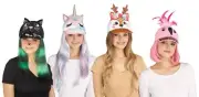 Fun World Halloween Classic Animals Accessory Costume Hat, Multi, One-Size