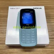 Unlocked Nokia 220 4G FM radio Bluetooth 0.3MP 24MB 16MB RAM cell Phone Dual SIM