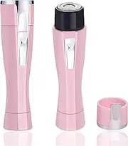 EZONEDEAL Facial Hair Remover, Portable Women's Painless Hair Remover, Ladies Electric Hair Shaver Waterproof Facial Hair Removal For Women Epilator Razor Face, Lip, Chin and Cheek