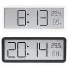 Digital Wall Clock 12/24 Multipurpose Professional Large Display Humidity