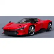 New Bburago 1/18 Ferrari Daytona SP3 Closed Roof 2022 Red Finished Diecast Minic