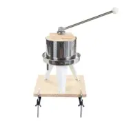 2.4L Stainless Steel Fruit Press with F Clip Wine Press Grape Apple Pear Cider