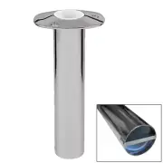 Lee'S Tackle Rh532Vs/Xs 0° Stainless Steel Bar Pin Rod Holder 2.25" O.D.