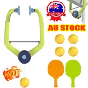 Adjustable Hanging Table Tennis Trainer Set Over The Door Ping Pong Indoor AU