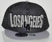 NEW! MESH FLAT BILL SNAPBACK BALL LOS ANGELES CALIFORNIA CAP HAT GRAY