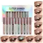 Glitter Liquid Eyeshadow, Chameleon Metallic And Pearly Eyeshadow Set