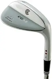 Cleveland CG12 Chrome Wedge (Men's Right-Handed, 56 Degree Loft, Low Bounce, Traction Steel Shaft)
