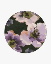 245' Round | Machine Washable Runner Rug | Kid & Pet Friendly | Indoor Rug | Avril Lavender Rug | Ruggable